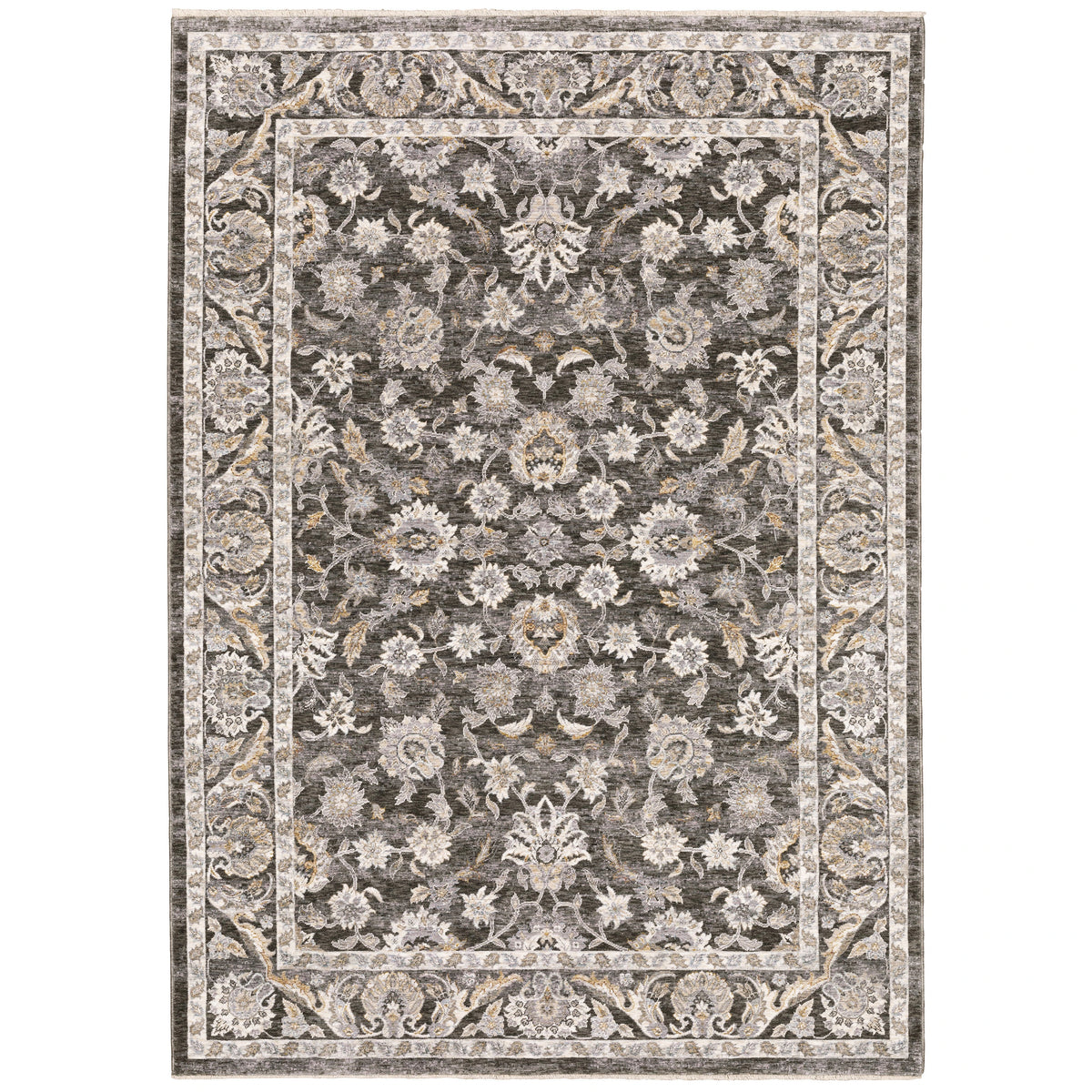Style Haven Marley Distressed Vintage Fringed Area Rug