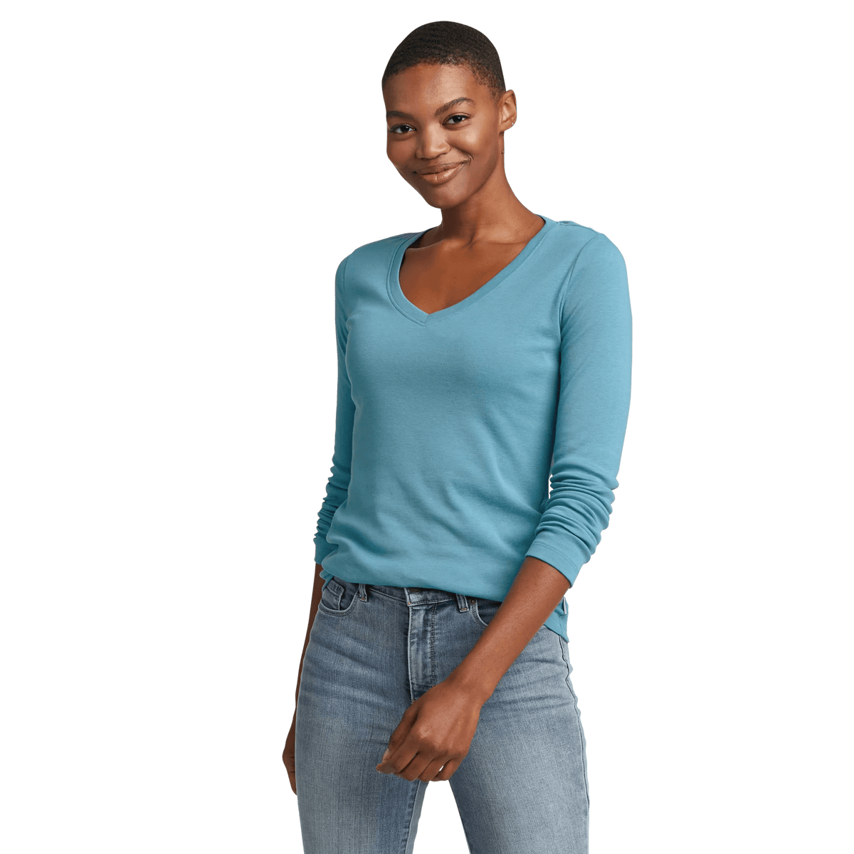 Women's Favorite Long-Sleeve V-Neck T-Shirt