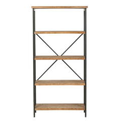 Winsten Industrial Wood/ Metal Bookcase by Christopher Knight Home