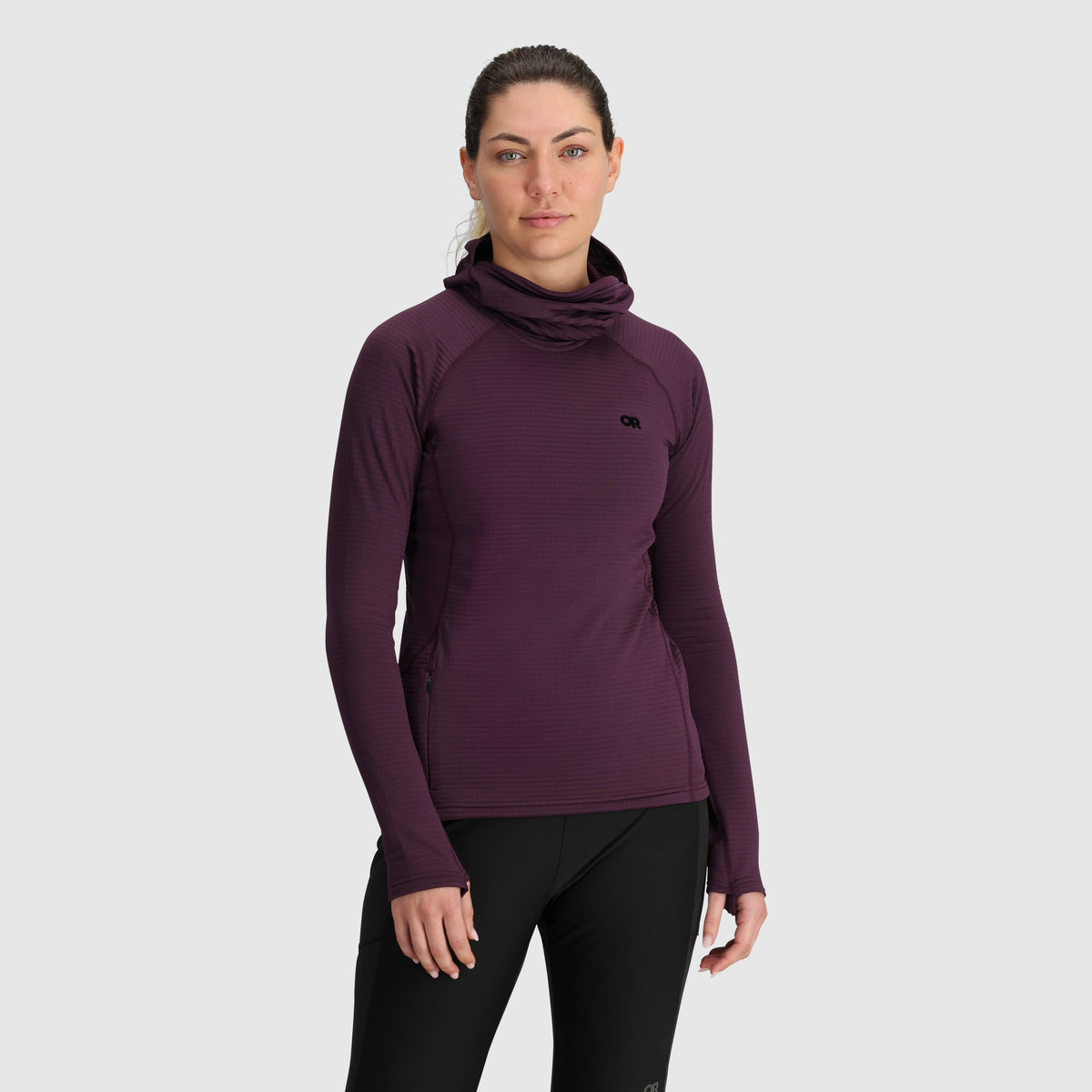 Outdoor Research Women's Vigor Grid Fleece Pullover Hoodie