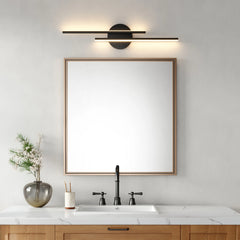 Modern 2-Light Dimmable Bathroom LED Vanity Light