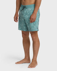 Good Times Layback Trunks - Blue Fog