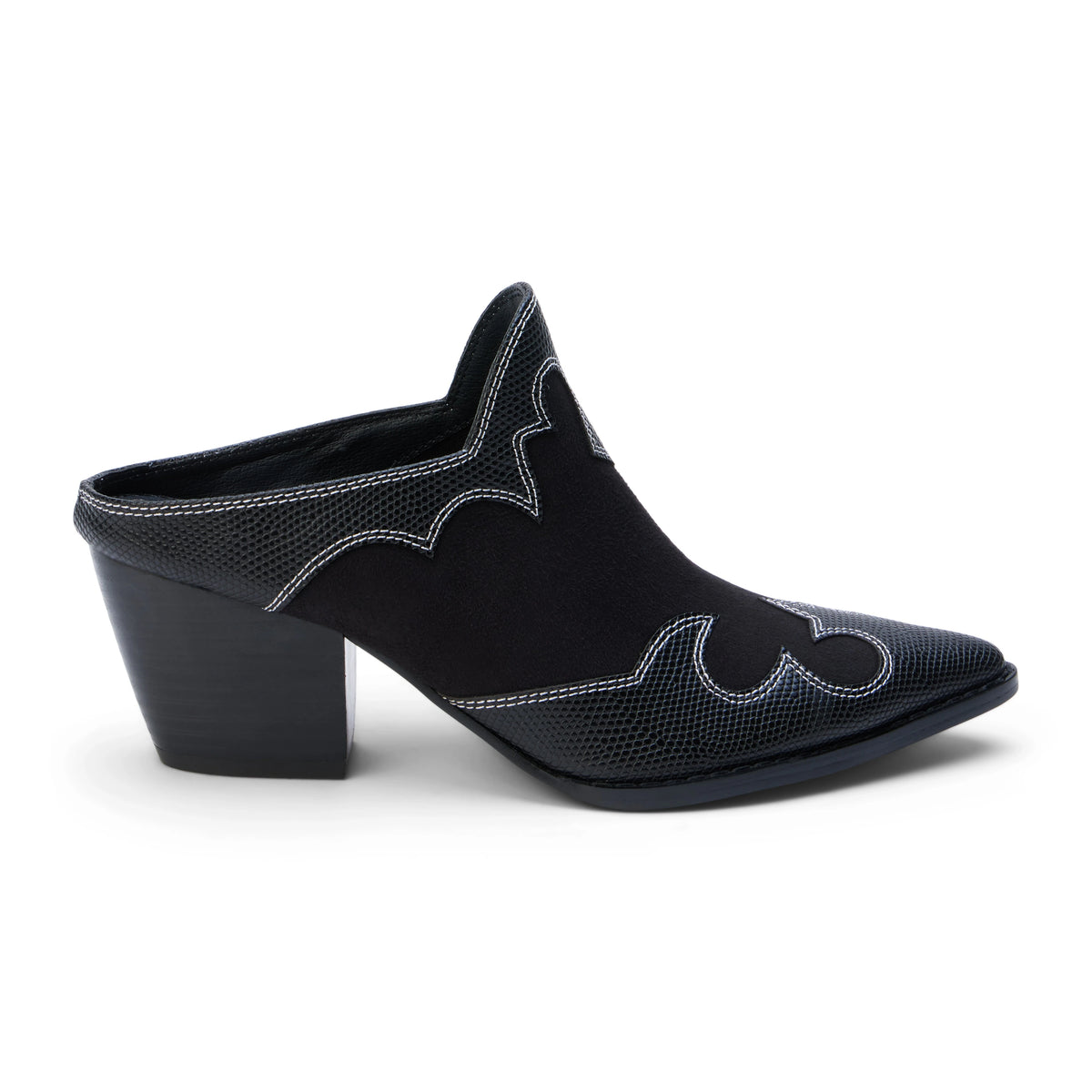 Coconuts by Matisse Jordie Western Embroidered Mule