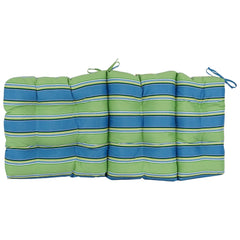 Multi-section Tufted Outdoor Seat/Back Chair Cushion (Multiple Sizes)