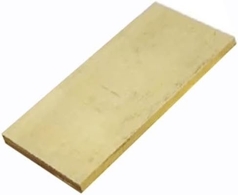 H59 Brass Flat Bar Plate Strip Length 200mm, for Model Making Copper Solids Metal Plates Material Parts(2x20mm)