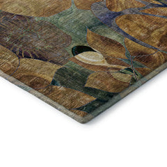 Premium Washable Super Soft Abstract Floral Mayfield Rug