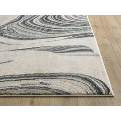 Domani Novelle Abstract Marble Area Rug