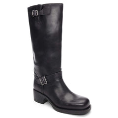 ASH Trinidad Tall Leather Harness Boot