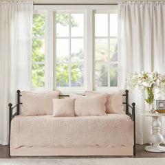 Madison Park Venice 6 Piece Scalloped Edge Daybed Cover Set