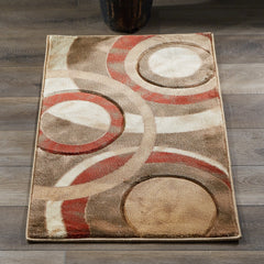 Orelsi Collection Abstract Area Rug