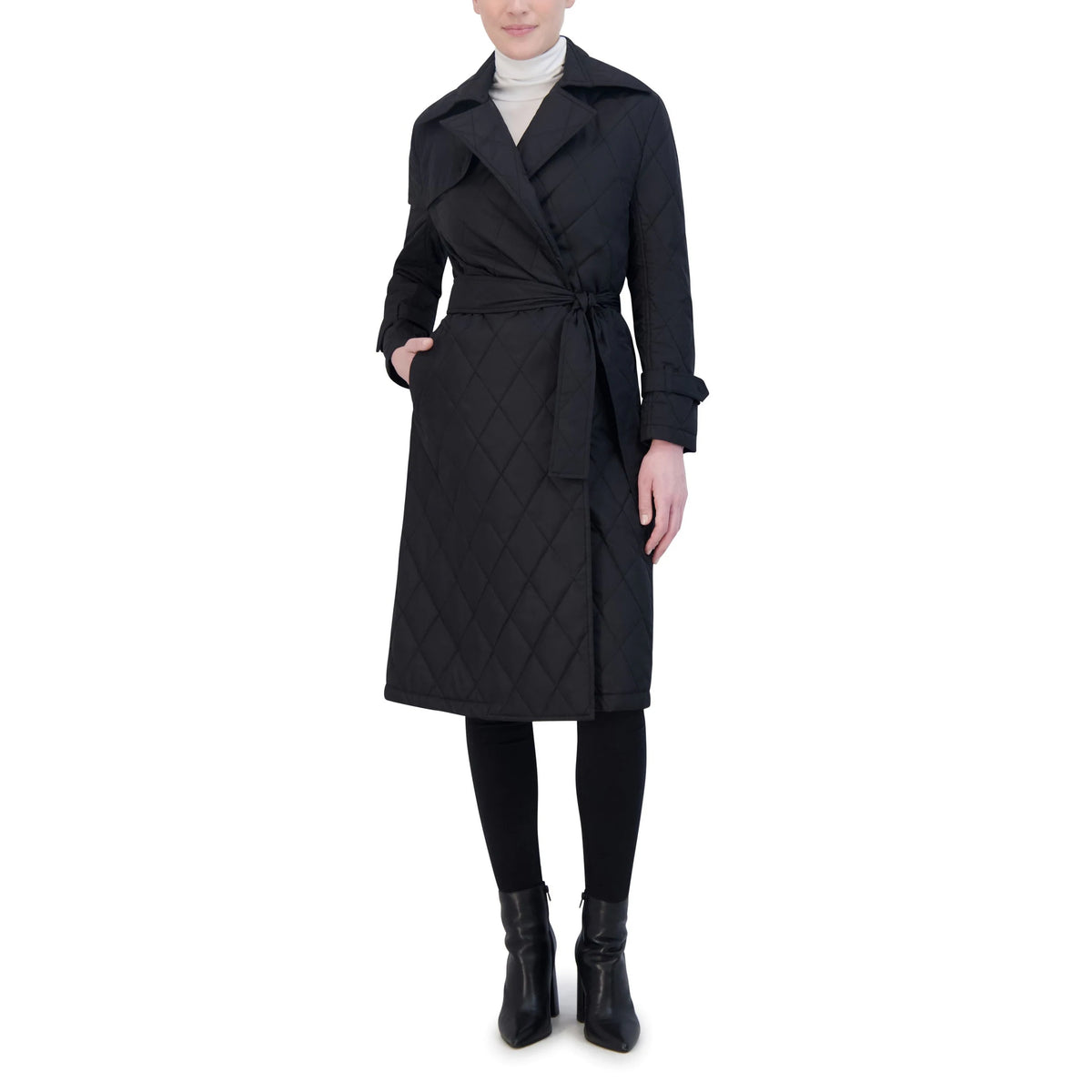 Rebecca Minkoff Quilted Trench Coat