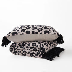 Rizzy Home Tatum Leopard Print Decorative Sham - 12" X 18"
