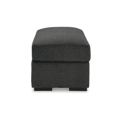 Signature Design by Ashley Wryenlynn Black Ottoman