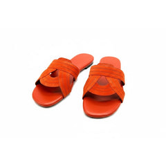 Clergerie Ivory Leather Sandal