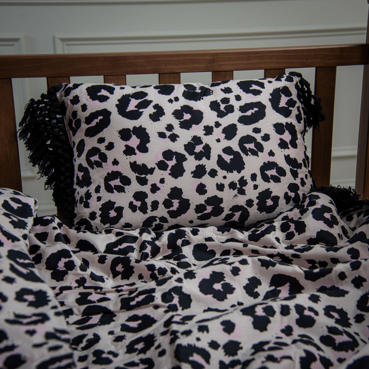 Rizzy Home Tatum Leopard Print Decorative Sham - 12" X 18"