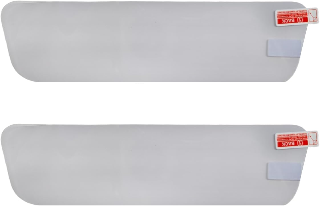 Car Rearview Mirror Film, Anti-Glare Auto Side Rearview Mirrors Rainproof Film, HD Clear Anti-scratch Car Protective Membrane, Vehicle Waterproof Mirror Accessories for Safe Driving (4PCS)