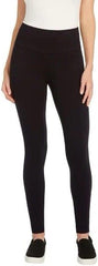 Max & Mia Women's The High Waist French Terry Legging Pant