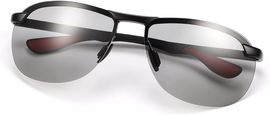 YIMI Polarized Photochromic Sunglasses for Men Women Outdoor Sports Driving Anti Glare UV400 Protection z87 Safety Glasses