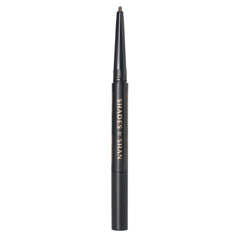 Shades By Shan Brow Duo Eyebrow Pencil and Clear Gel, Professional Brow Defining and Setting Tool (Dark Brown)