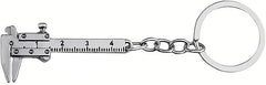 Siopue Portable Vernier Caliper Keychain Gift for Math Teacher Engineer Math Student Birthday Gifts for Decoration Boss