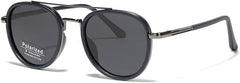 Round Sunglasses For Men Metal Polarized Sun Glasses For Women Driving