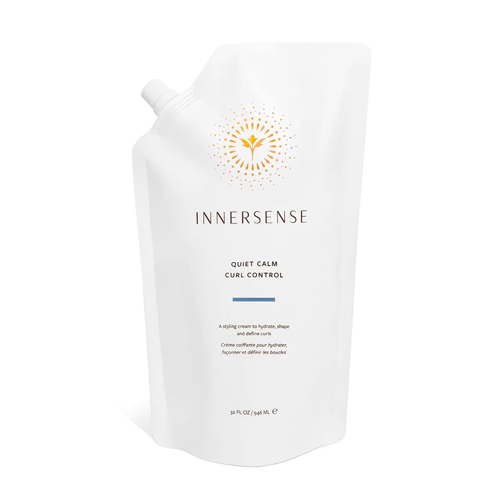 INNERSENSE Organic Beauty - Natural Quiet Calm Curl Control | Non-Toxic, Cruelty-Free, Clean Haircare (Full Size, 10 fl oz | 295 ml)