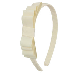 7Rainbows Wine Toddler Headband Knotted Bow Headband for Girls
