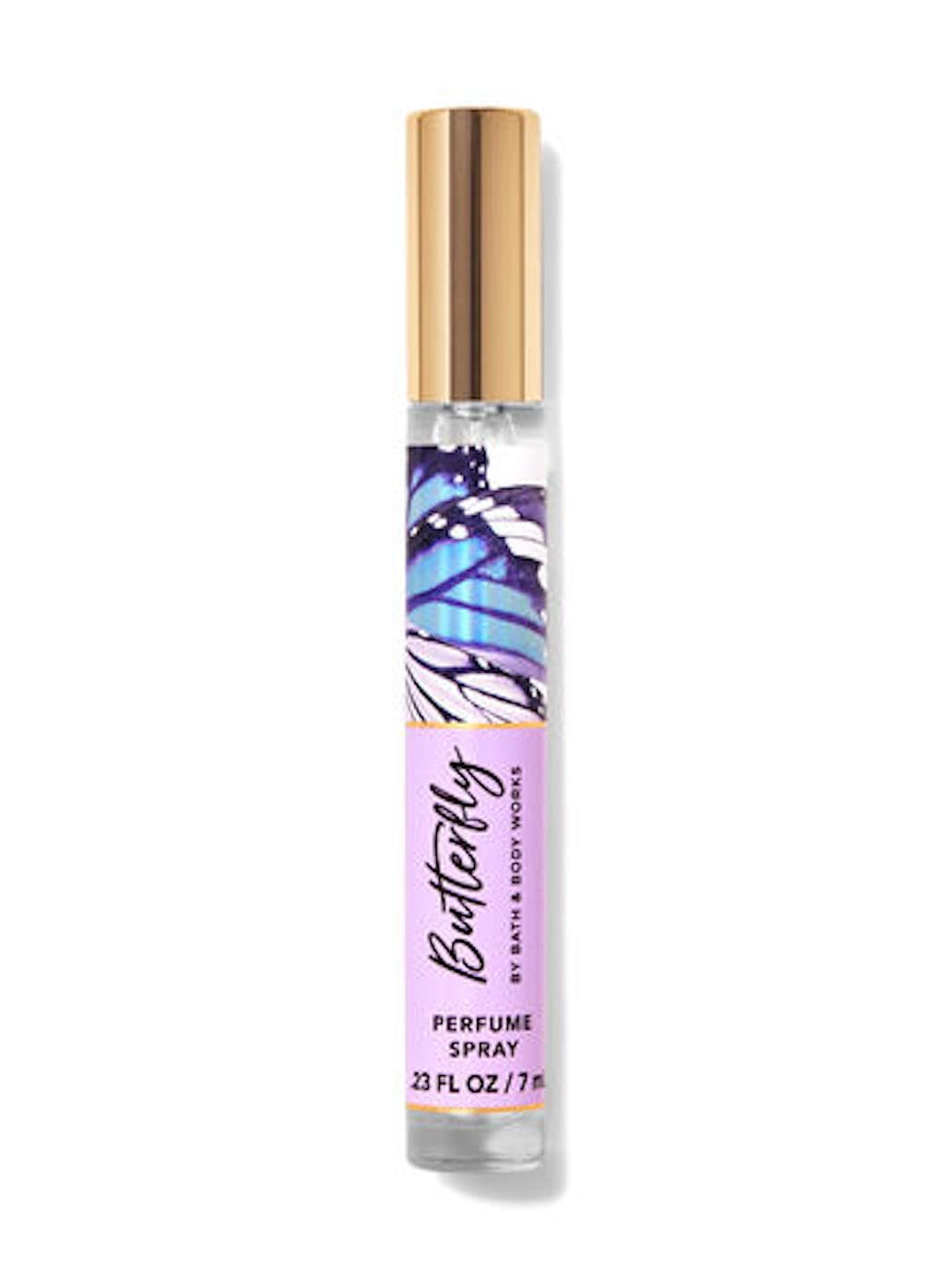 Bath & Body Works Vanilla Romance Mini Perfume Spray .23 Ounce Travel Size (Vanilla Romance)
