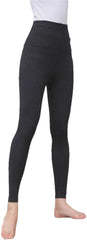 Women's Autumn and Winter Merino Wool Knitted Leggings Warm Close-Fitting Stretchy Medium-Thick Trousers