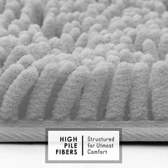 Empyrean Non-Slip Super Plush Chenille Bathroom Rugs