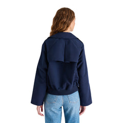 Steve Madden Maris Button Notched Collar Jacket