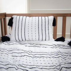 Rizzy Home Rowan Striped Decorative Sham - 12" X 18"
