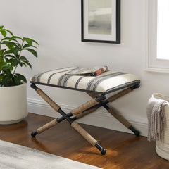 Linon Aura Campaign Ottoman