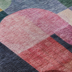 Premium Washable Super Soft Modern Retro Mayfield Rug