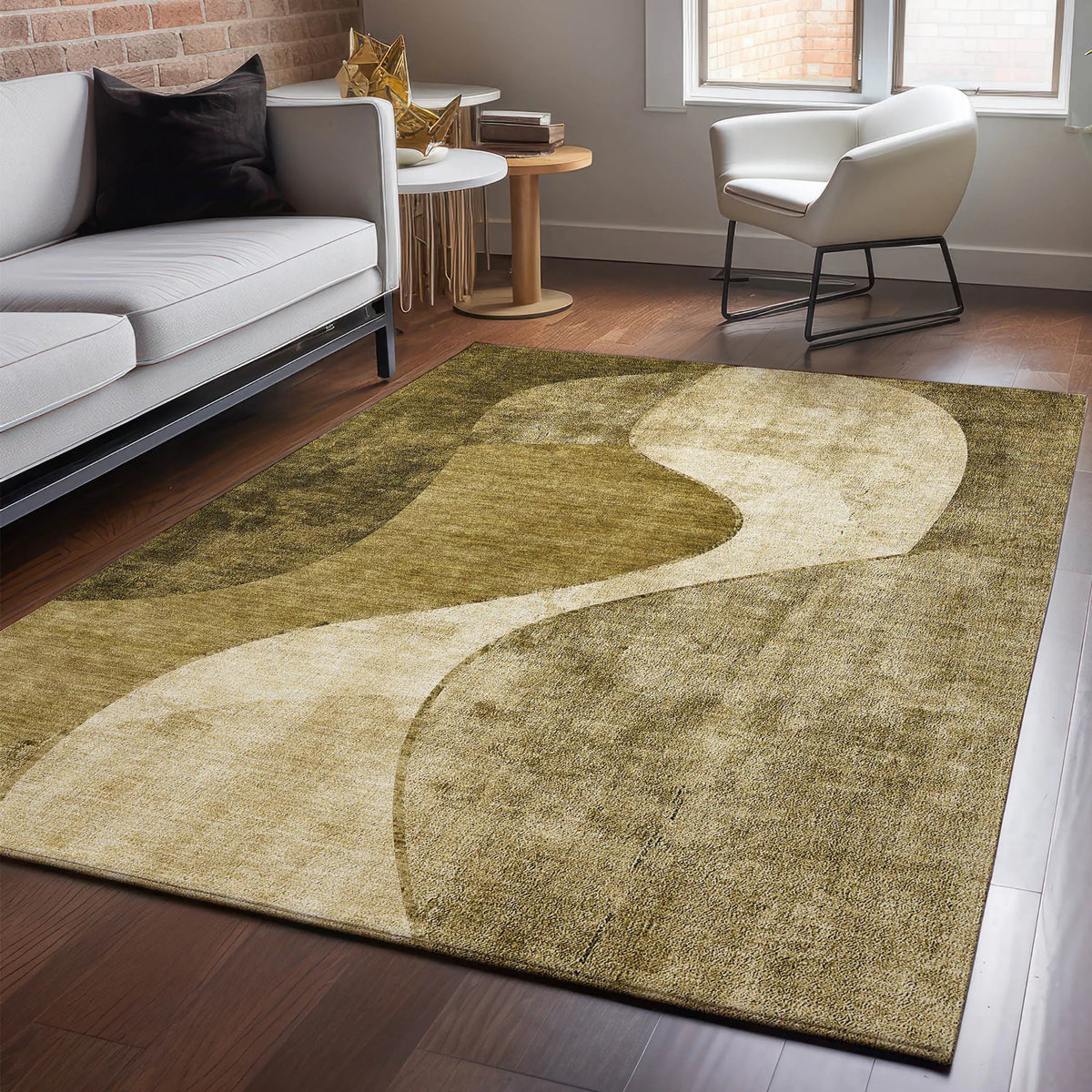 Premium Washable Super Soft Abstract Glam Mayfield Rug
