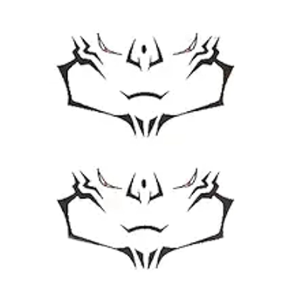 Ryomen Sukuna Tattoo Stickers Character Cosplay Props Costume Decoration Accessories (02)