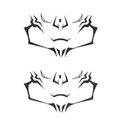 Ryomen Sukuna Tattoo Stickers Character Cosplay Props Costume Decoration Accessories (02)