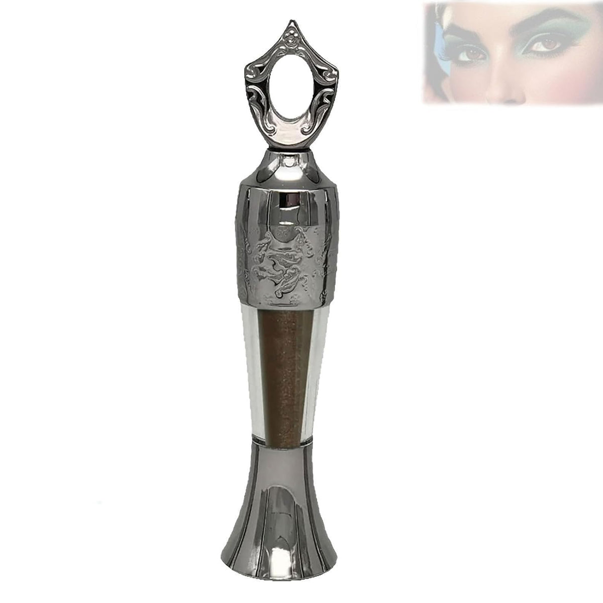 Civilizek/Civilized Egyptian Eyeliner, Civilized Natural Egyptian Eyeliner, Traditional Eyeliners, Coal Eyeliners Arabic, Smudge-Proof Intense Color, Colorful Makeup (Black)