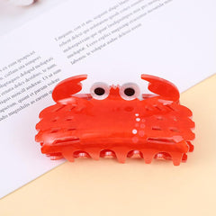 Tomato Shape Hair Claw Clip Dopamine Fruit Non-Slip Hair Accessories 3.2" X 2" for Thin Hair Women Girls, Red Tomato