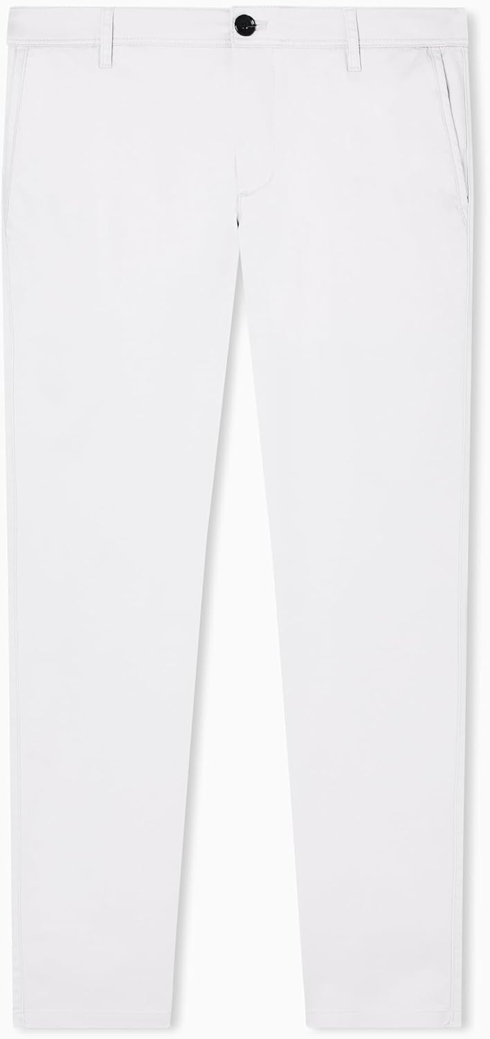 Armani Exchange Mens Stretch Cotton Essential Trouser