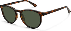 Classic Round Polarized Sunglasses for Women Retro Shades Trendy Vintage Sun Glasses FZN825