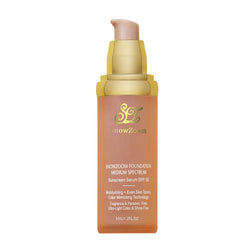 4 in 1 foundation Liquid- Hydrating Medium full coverage concealer -SPF 50+ -Longwearing & Waterproof-korean makeup (Medium Spectrum -Gold Lid- for people with fair skin)