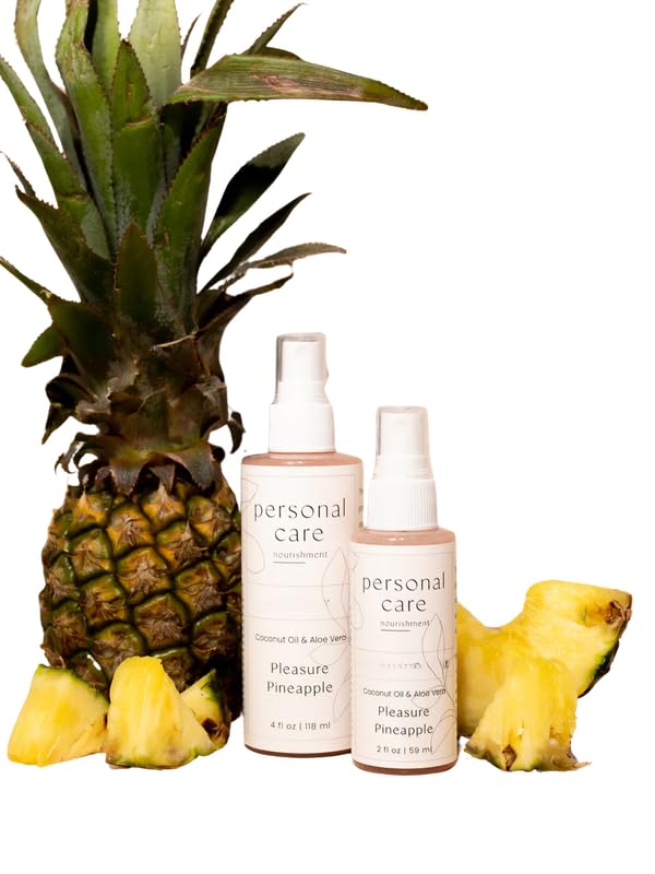 Pineapple Flavored Feminine Body Spray – Edible-Safe Hydrating Mist for Freshness, Balance & Daily Comfort (4 FL. OZ.)