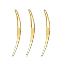 Dreadlock Tool - 3pcs Interlocking Tools for Sisterlock, EasyLoc & Locs Hair Maintenance, Retightening - Gold, Silver, Rose Gold