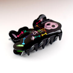 Tomato Shape Hair Claw Clip Dopamine Fruit Non-Slip Hair Accessories 3.2" X 2" for Thin Hair Women Girls, Red Tomato