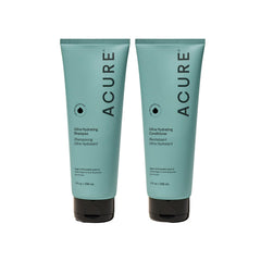 Acure Ultra Hydrating Shampoo - Moisturizing Shampoo for Women & Men, Moisturize and Soften Fine, Dry, Damaged, Color Treated Hair & Scalp w/ Argan Oil, Vegan, Paraben Free, Sulfate Free - 8 fl oz