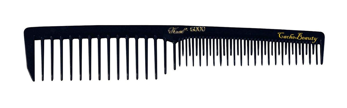 Krest Black Space Tooth Comb #6000 (3 - PACK)