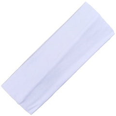 Kenz Laurenz 3" Cotton Headbands Pack Stretch Elastic Yoga Soft and Stretchy Sports Sweatbands Fashion Headband for Teens Women Girls (1 pc Headbands, Red)