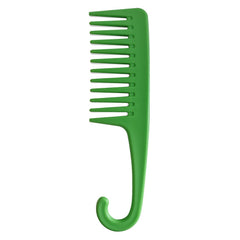 Wapodeai Wide Tooth Comb Shower Comb With Hook, Good for Curly Hair Wet Dry, Premium Tangle Free Combs Black.