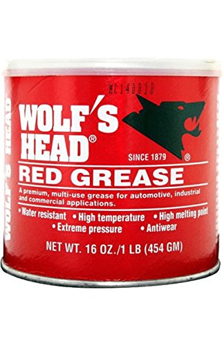 Wolf's Head Red Grease NLGI #2 (836-88300-18) 120 Pound Drum | Made in USA